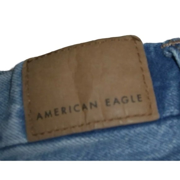 American Eagle Shorts Distressed Destroyed Frayed Festival egirl ALT Grunge Sz 4 - Picture 5 of 10